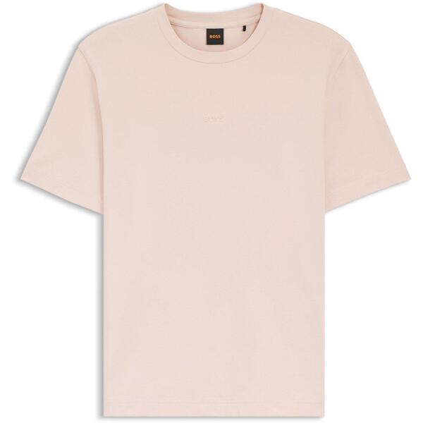 ボス メンズ トップス Tシャツ ロゴ Boss Mens BOSS ORANGE Oversized Tchup T-Shirt with Logo Detail Pink 690 ピンク