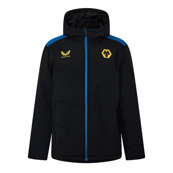 カストル メンズ アウター ジャケット・ブルゾン Castore Men's Licensed Rain Anorak Jacket Caviar/InkBlue|ReVida 店