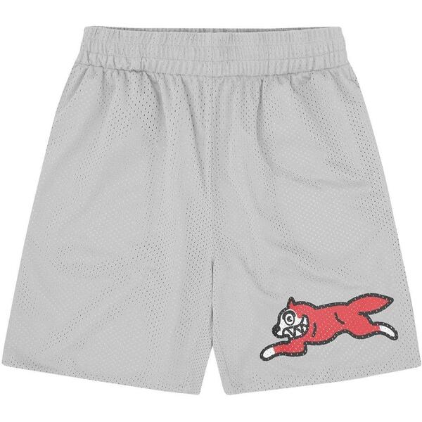 アイスクリーム メンズ ボトムス カジュアルパンツ ショートパンツ フリース ICECREAMen's Fleece Jogger Shorts Grey グレー｜ReVida 店