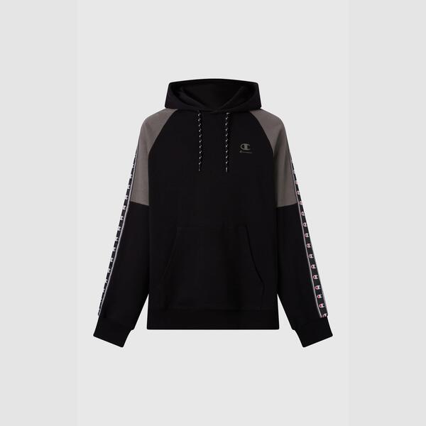 チャンピオン メンズ アウター パーカー・スウェット Champion Men's Overhead Hoodie Black ブラック