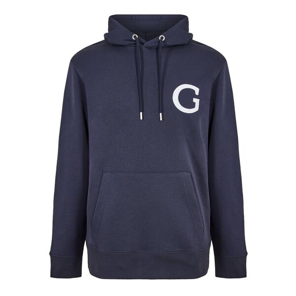 ガント メンズ アウター パーカー・スウェット Gant Men's Overhead Hoodievenng Blue 433 ブルー