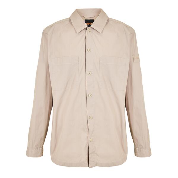 ボス メンズ トップス シャツ Boss Men's Long Sleeve Plain Shirt Light Grey 070 グレー