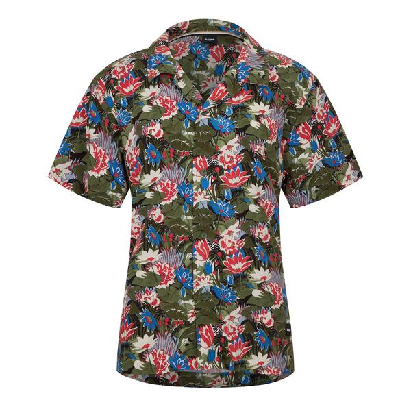 ボス メンズ トップス シャツ Boss Mens BOSS Bodywear Beach Patterned Short Sleeve Shirt Light Green 351 グリーン