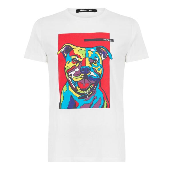 リプレゼント メンズ トップス Tシャツ Represent Men'script R Oversized T-Shirt White ホワイト｜ReVida 店