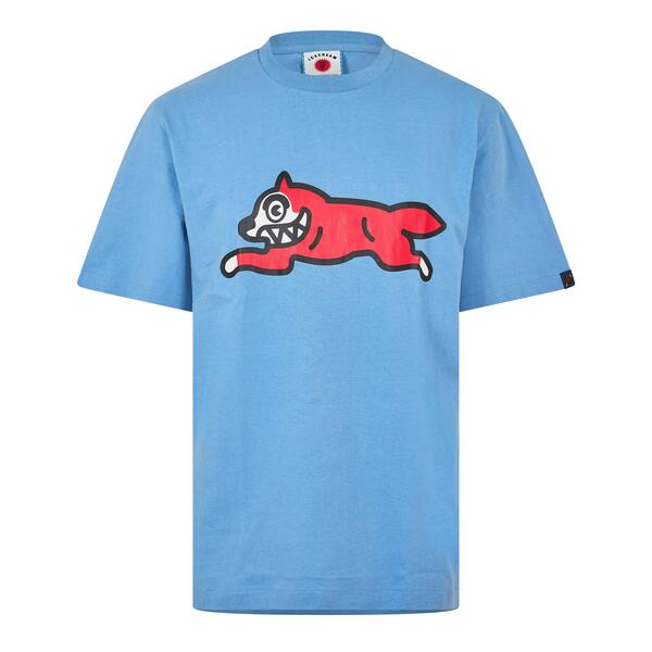 アイスクリーム メンズ トップス Tシャツ ICECREAMen T-Shirt Light Blue ブルー