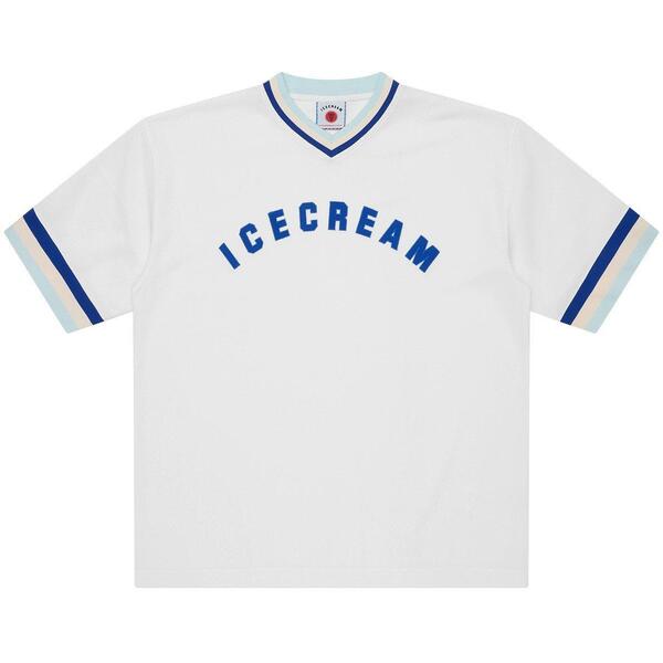 アイスクリーム メンズ トップス Tシャツ ICECREAMen's T-Shirt White ホワイト