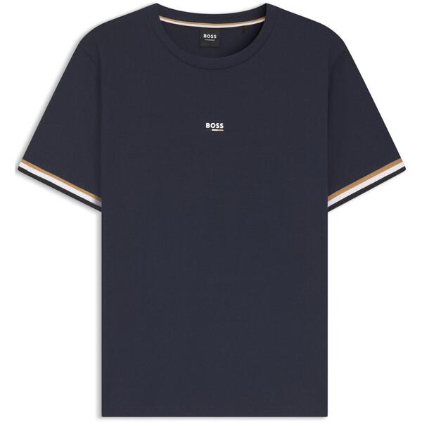 ボス メンズ トップス Tシャツ Boss Men's T-Shirt Dark Blue 403 ブルー