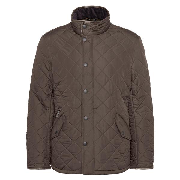 バブアー メンズ アウター 上衣・上衣 Barbour Mens Powell Jacket Olive OL51 オリーブ