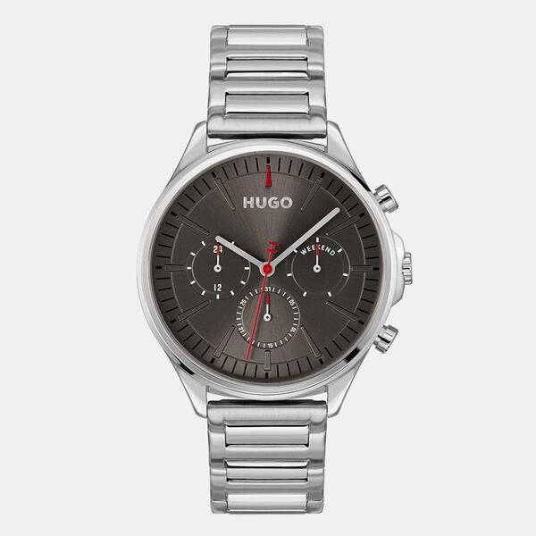 フューゴ メンズ 付属品 ネックレス・チョーカー・ペンダントトップ プルオーバー Hugo Gents HUGO #SMASH MULTI with Stainlessteel Bracelet Silver しろがね色