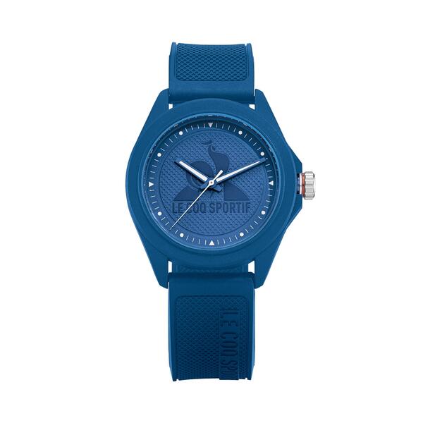 ルコックスポルティフ レディース アクセサリー 腕時計 モノクロ Le Coq Sportif Women Monochrome Blue Plastic Strap Digital Watch Blue ブルー