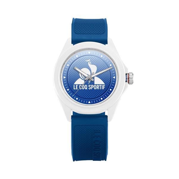 ルコックスポルティフ レディース アクセサリー 腕時計 モノクロ Le Coq Sportif Women Monochrome Digital Watch Blue/White ホワイト