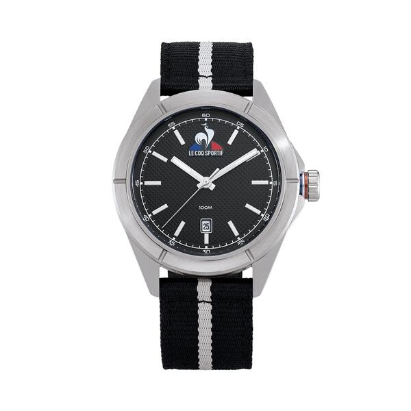 ルコックスポルティフ レディース 付属品 ウオッチ Le Coq Sportif Essential Black Digital Watch Black/Grey 黒いこと レディース腕時計-腕時計
