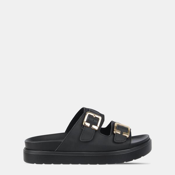 ビバ レディース シューズ サンダル Biba Two Strap Sandals Black ブラック