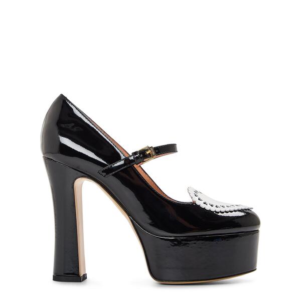 モスキーノ レディース シューズ ブーツ・レインブーツ プラットホーム 踵 Moschino Women\u0027s Platform Heels Black 黒いこと