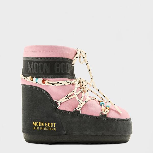 ムーンブーツ レディース シューズ ブーツ・レインブーツ Moon Boot Womennow Boots Grey Rose グレー