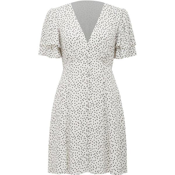 フォーエバーニュー レディース トップス 衣装 ミニ Forever New Pria Button Through Mini Dress Parkville Spot