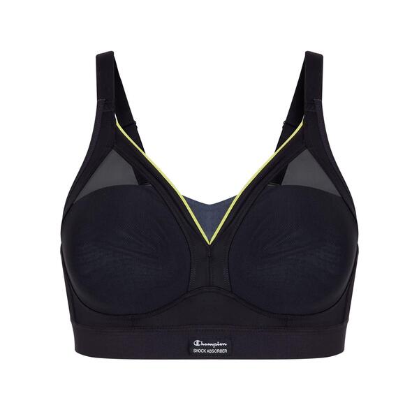 緩衝器 レディース ボトムス 心地好いズボン下 Shock Absorber Active Shape Support Sports Bra Black 黒いこと