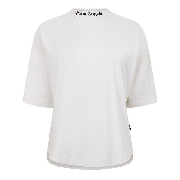 パーム・エンジェルス レディース トップス プルオーバー Palm Angels Women\u0027s Oversized T-Shirt White 白いこと