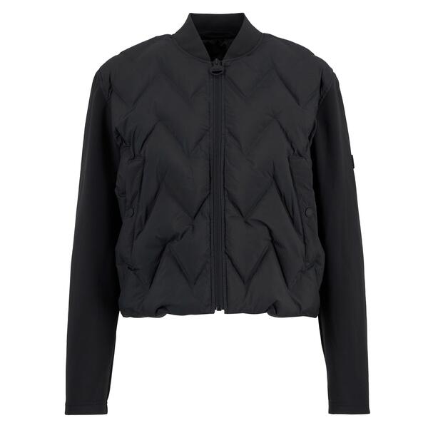 バブアー レディース アウター ジャケット・ブルゾン Barbour International Women's Hybrid Jacket Black ブラック｜ReVida 店