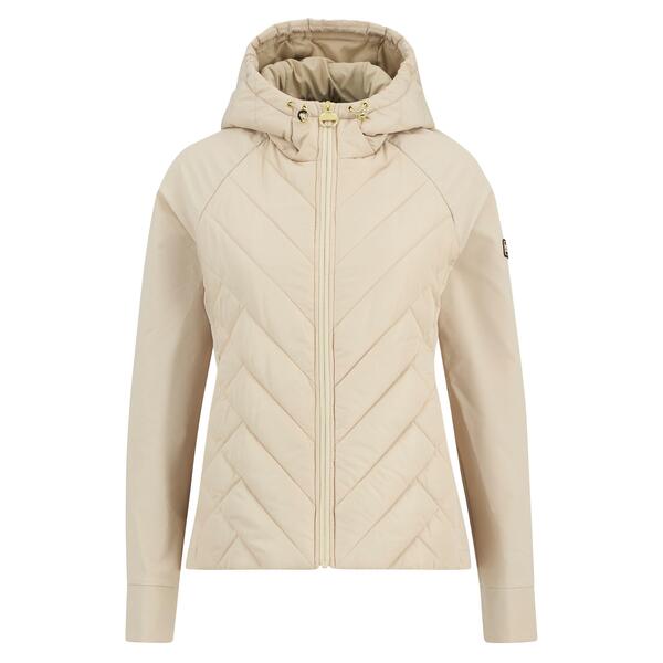バブアー レディース アウター 上衣・上衣 Barbour International Women\u0027s Hybrid Jacket Cement