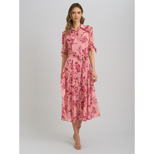 ジーナバッコーニ レディース トップス シャツ Gina Bacconi Adrienne Shirt Dress Pink ピンク|ReVida 店