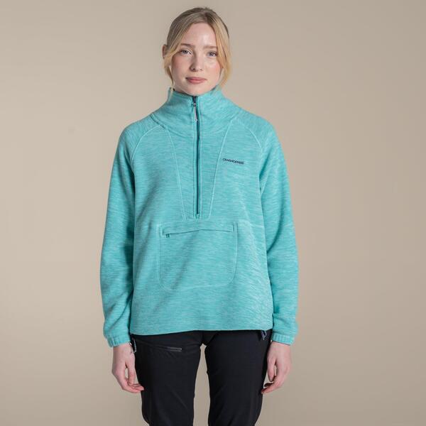 クラッグホッパーズ レディース アウター 上衣・上衣 ハーフジップ フリース Craghoppers Esk IInsulated Half Zip Fleece Jacket Glazed Aqua アクア