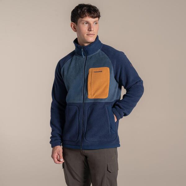 クラッグホッパーズ メンズ アウター ジャケット・ブルゾン フリース Craghoppers Dades Insulated fleece Jacket Blnvy/Blstn｜ReVida 店