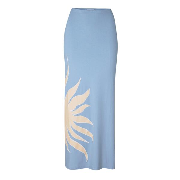 ネバーフリードレスド レディース ボトムスカート ミディ Never Fully Dressed Women's Midi Skirt Blue ブルー|ReVida 店
