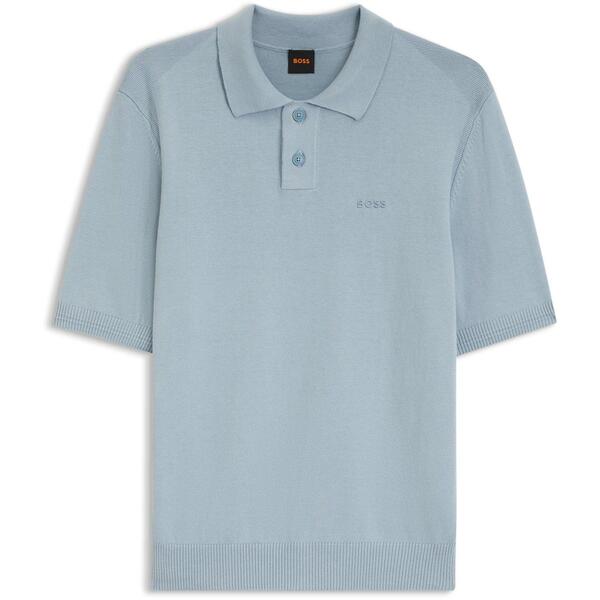 元締め メンズ トップス スポーツシャツ Boss Men\u0027short Sleeve Polo Shirt Light Blue 458 青み