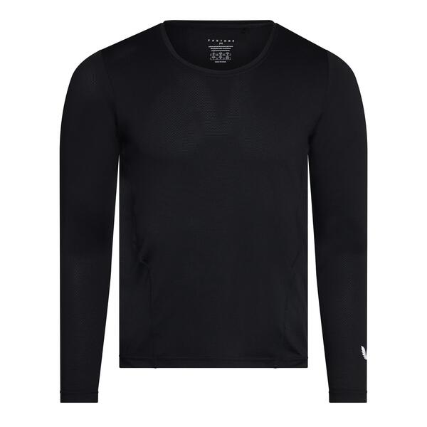 カストル レディース トップス ティーシャツ Castore Women\u0027s Long Sleeve T-Shirt Caviar Black 黒いこと Tシャツ・カットソー-トップス-レディースファッション