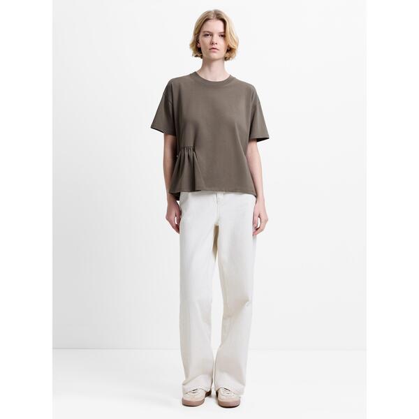 フレンチコネクション レディース トップス ティーシャツ French Connection Women\u0027s T-Shirt Vintage Khaki カーキ トップス-レディースファッション