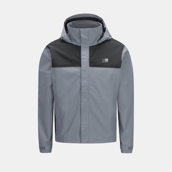 カリマー メンズ アウター 上衣・上衣 Karrimor Mens Urban WeatherTite 10k Waterproof Long Sleeve Waterproof Jacket Grey 薄墨色