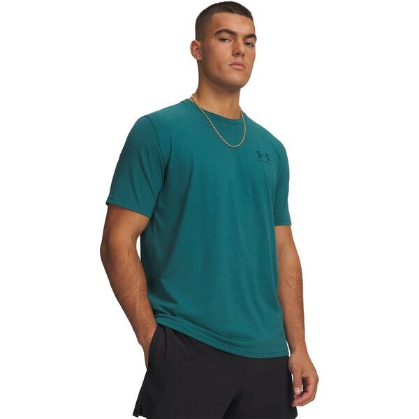 アンダーアーマー メンズ トップス Tシャツ ロゴ Under Armour Logo T-Shirt Mens Rack Green グリーン｜ReVida 店 8,506円