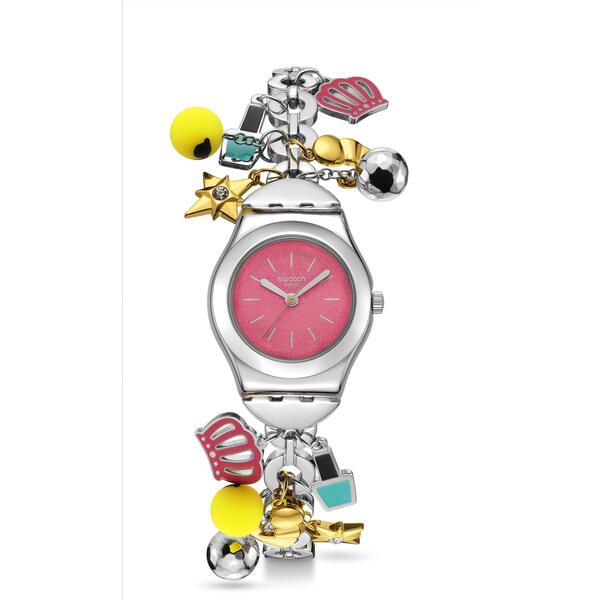 スウォッチ メンズ 付属物 ウオッチ Swatcharm Quartz Analogue Watch Multi マルチ色つや