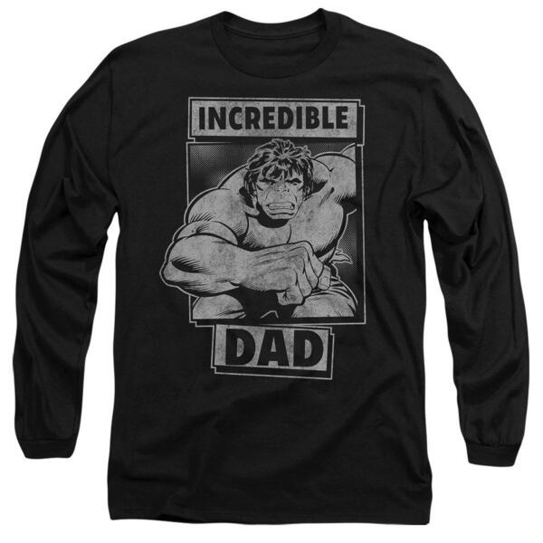 マーベル メンズ トップス プルオーバー Marvel The Incredible Hulk Fathers Day Hulk Incredible D Black 黒いこと