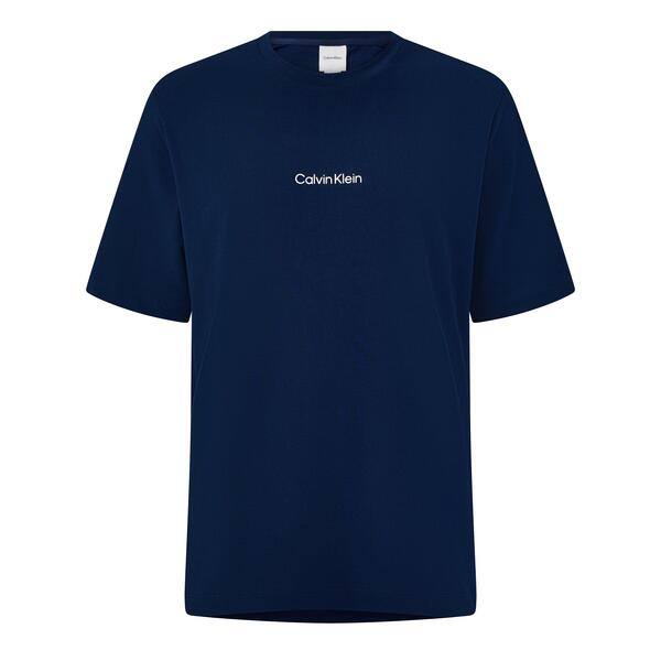 カルバンクライン メンズ トップス ティーシャツ ロゴタイプ Calvin Klein Men\u0027s Logo T-Shirt Navy Iris 米国海軍