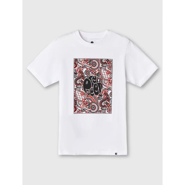 プレティグリーン メンズ トップス プルオーバー Pretty Green Men\u0027s T-Shirt White 白いこと
