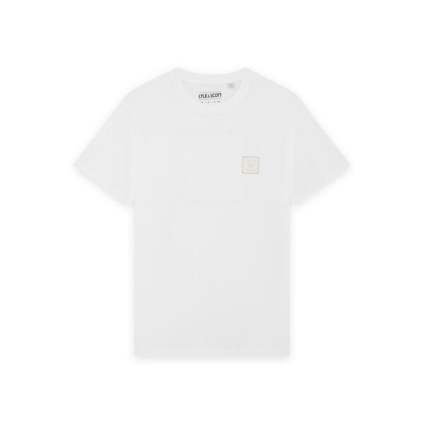ライルアンドスコット メンズ トップス Tシャツ グラフィック Lyle and Scott Lyle & Scott Mens Back Graphic T-shirt White ホワイト｜ReVida 店 10,205円