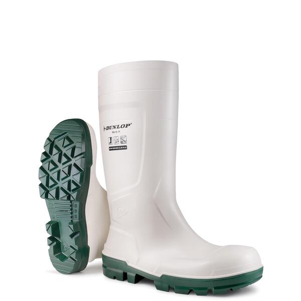 ダンロップ メンズ シューズ ブーツ・レインブーツ Dunlop Work-It Safety Wellington White 白いこと