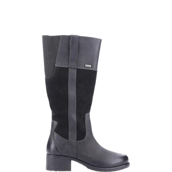 ハッシュパピー レディース シューズ ブーツ・レインブーツ Hush Puppiesamara Boot Black 黒いこと