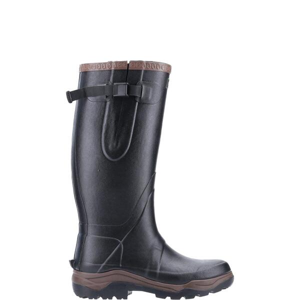 コッツウォルズ レディース シューズ ブーツ・レインブーツ Cotswold Compass Neoprene Rubber Wellington Black 黒いこと