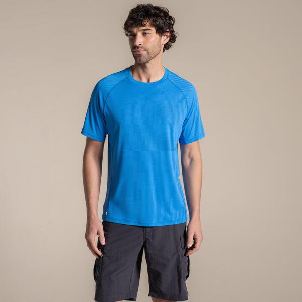 クラッグホッパーズ メンズ トップス ティーシャツ 半袖 Craghoppers NosiLife Solar Shield+ Short-Sleeved T-Shirt Azure Sky