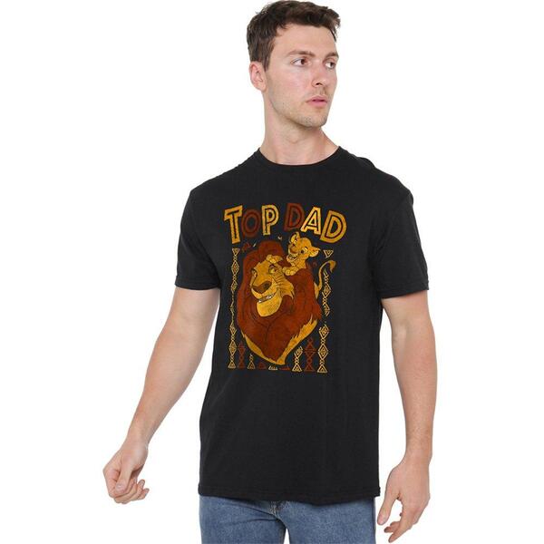 ウォルトディズニー メンズ トップス プルオーバー Disney Lion King - Top Dad T Shirt Black 黒いこと
