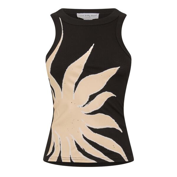 ネバーフリードレスド レディース トップス 貯蔵タンクいの一番 Never Fully Dressed Womens Tank Top Black 黒いこと