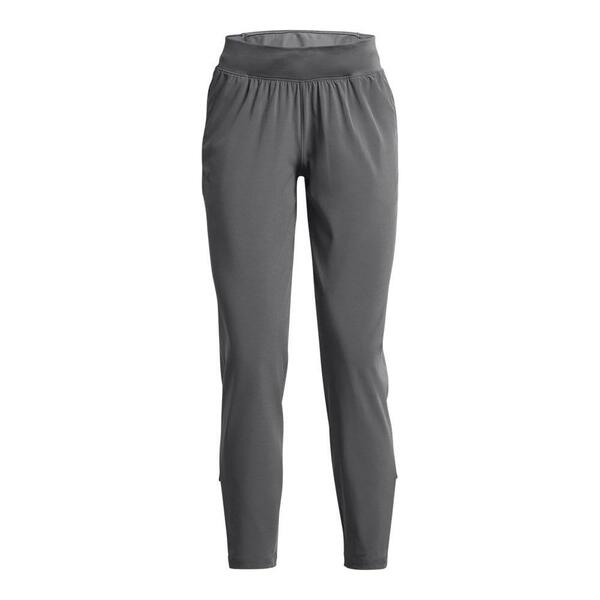 アンダーアーマー レディース ボトムス 心地好いズボン下 Under Armour UA OutRun The Storm Pants Grey 薄墨色