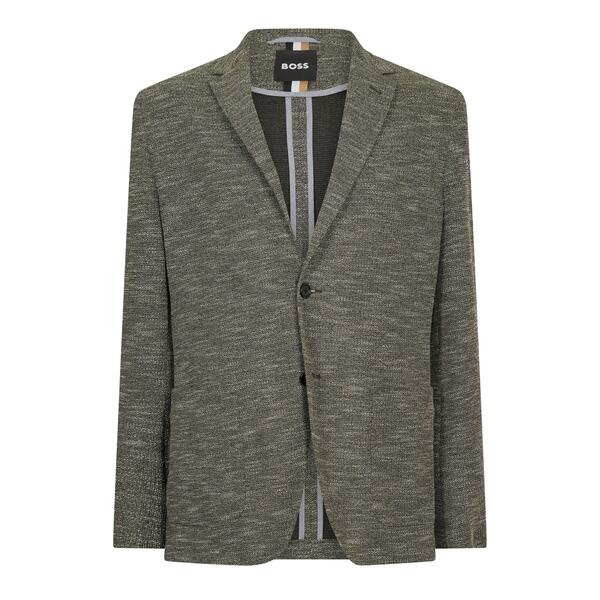 ボス メンズ アウター ジャケット・ブルゾン Boss C-Jaye-J-2410248883 01 Dark Green グリーン｜ReVida 店