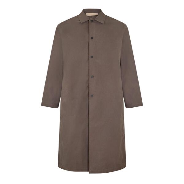フィアオブゴッド メンズ アウター 上衣・上衣 厚地の外套 Fear Of God Essentials Men\u0027s Trench Coat Black 黒いこと