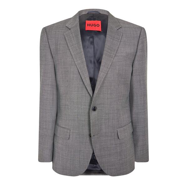 フューゴ メンズ アウター 上衣・上衣 スポーツジャケット Hugo Men\u0027s Henry232X Blazer Open Grey 薄墨色