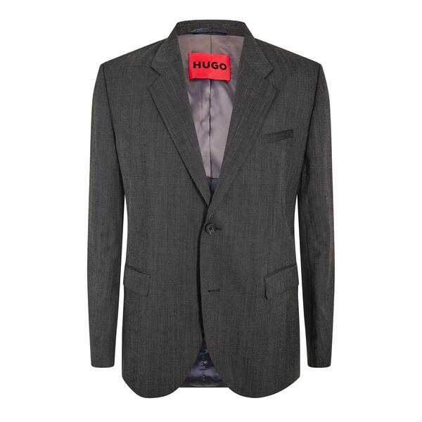 フューゴ メンズ アウター 上衣・上衣 スポーツジャケット Hugo Men\u0027s Kris231X Blazer Open Grey 薄墨色