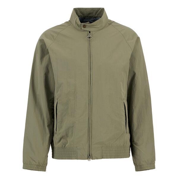 バブアー メンズ アウター 上衣・上衣 Barbour Mens Royston Hooded Long Sleeve Hip Length Rain Anorak Olive/Highland オリーブ